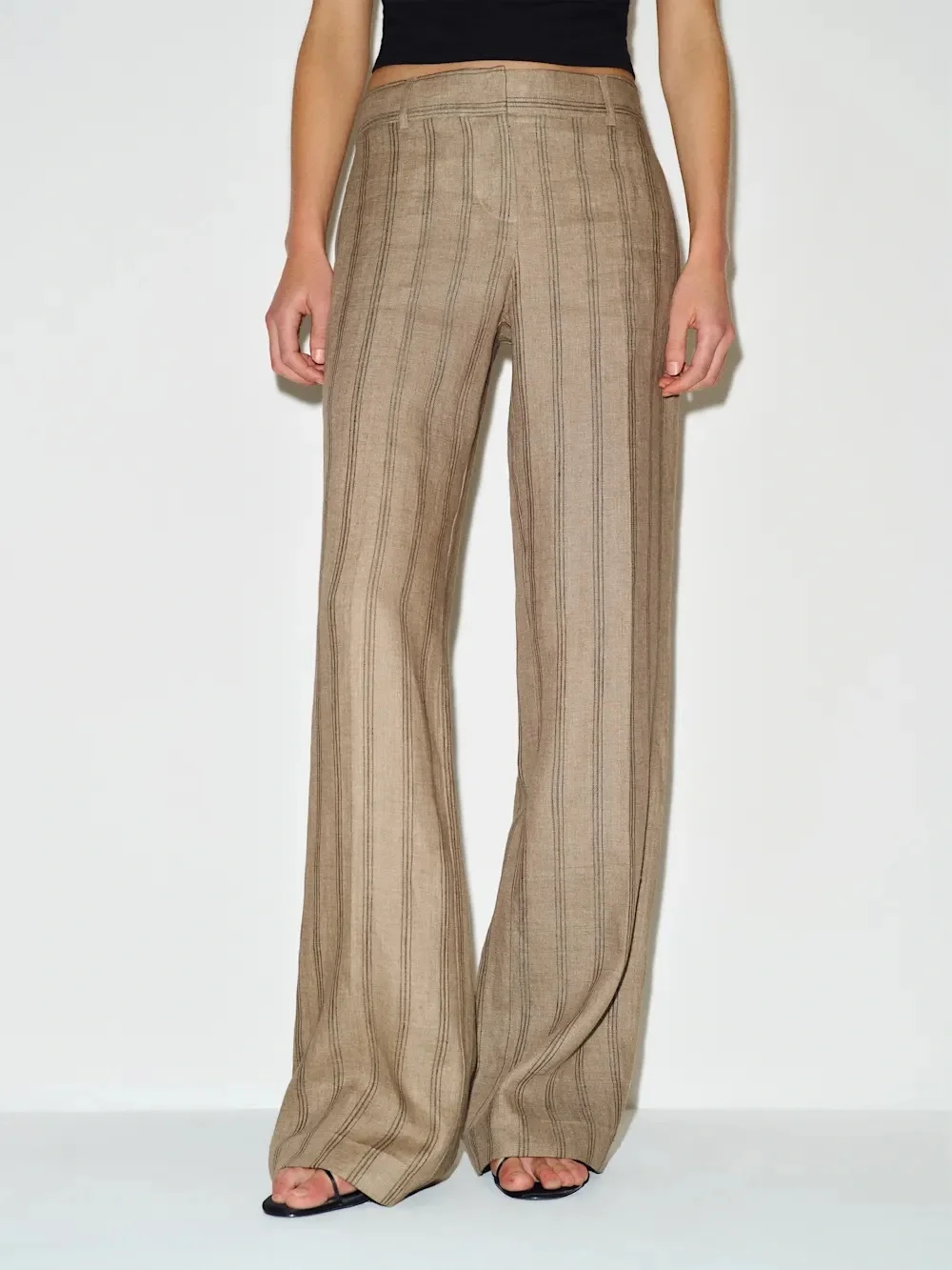 Reformation Gisele low rise linen pant